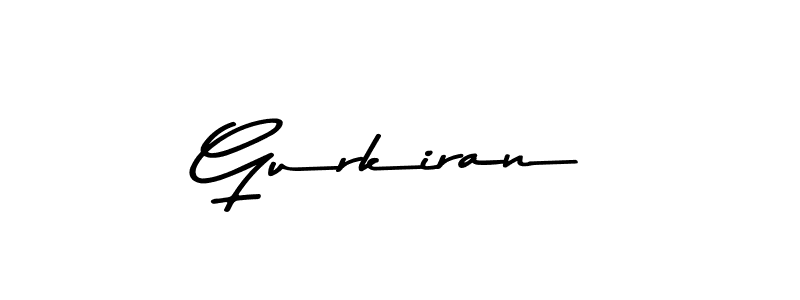 Gurkiran stylish signature style. Best Handwritten Sign (Asem Kandis PERSONAL USE) for my name. Handwritten Signature Collection Ideas for my name Gurkiran. Gurkiran signature style 9 images and pictures png