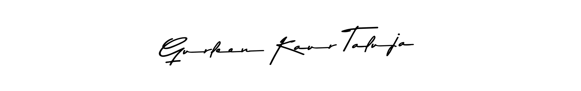 Also You can easily find your signature by using the search form. We will create Gurleen Kaur Taluja name handwritten signature images for you free of cost using Asem Kandis PERSONAL USE sign style. Gurleen Kaur Taluja signature style 9 images and pictures png