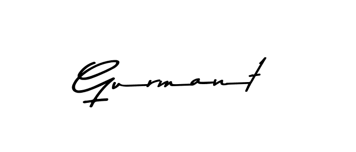 Use a signature maker to create a handwritten signature online. With this signature software, you can design (Asem Kandis PERSONAL USE) your own signature for name Gurmant. Gurmant signature style 9 images and pictures png