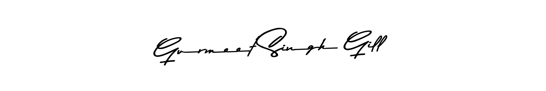 Create a beautiful signature design for name Gurmeet Singh Gill. With this signature (Asem Kandis PERSONAL USE) fonts, you can make a handwritten signature for free. Gurmeet Singh Gill signature style 9 images and pictures png