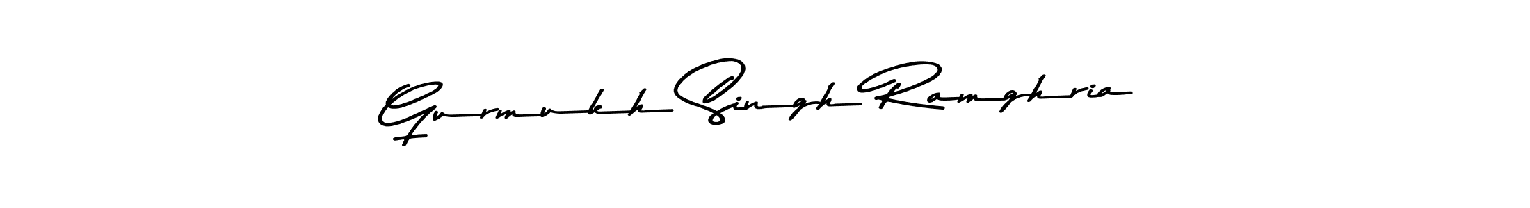 The best way (Asem Kandis PERSONAL USE) to make a short signature is to pick only two or three words in your name. The name Gurmukh Singh Ramghria include a total of six letters. For converting this name. Gurmukh Singh Ramghria signature style 9 images and pictures png