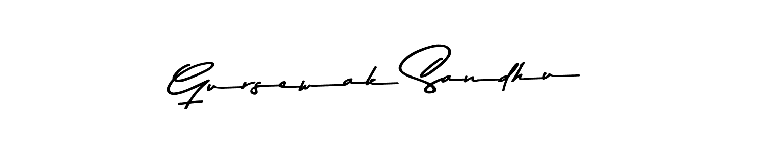 Gursewak Sandhu stylish signature style. Best Handwritten Sign (Asem Kandis PERSONAL USE) for my name. Handwritten Signature Collection Ideas for my name Gursewak Sandhu. Gursewak Sandhu signature style 9 images and pictures png