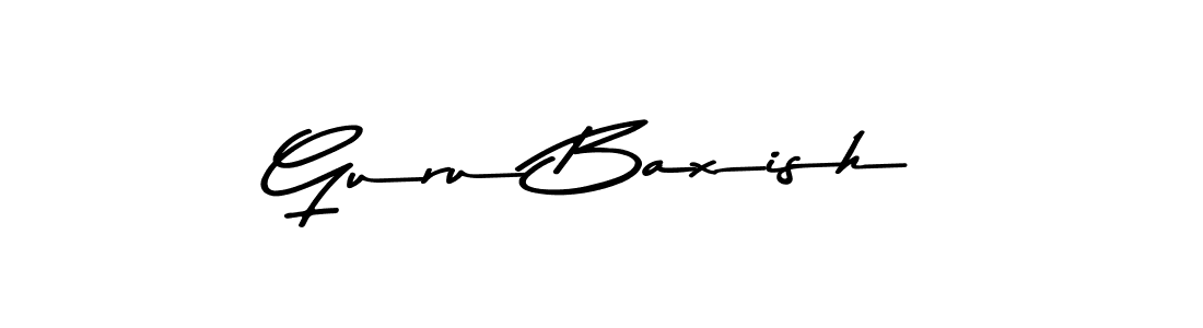 Make a beautiful signature design for name Guru Baxish. Use this online signature maker to create a handwritten signature for free. Guru Baxish signature style 9 images and pictures png