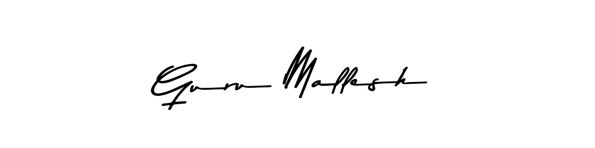 How to make Guru Mallesh signature? Asem Kandis PERSONAL USE is a professional autograph style. Create handwritten signature for Guru Mallesh name. Guru Mallesh signature style 9 images and pictures png