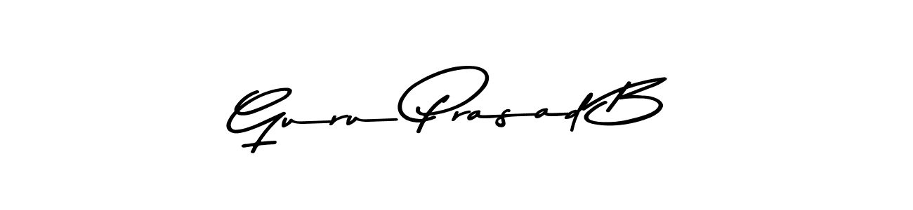 Also You can easily find your signature by using the search form. We will create Guru Prasad B name handwritten signature images for you free of cost using Asem Kandis PERSONAL USE sign style. Guru Prasad B signature style 9 images and pictures png