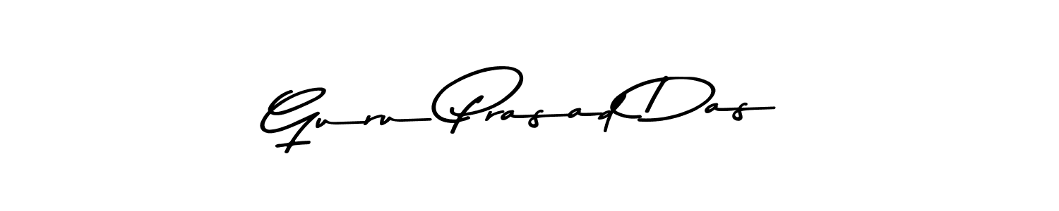 Create a beautiful signature design for name Guru Prasad Das. With this signature (Asem Kandis PERSONAL USE) fonts, you can make a handwritten signature for free. Guru Prasad Das signature style 9 images and pictures png