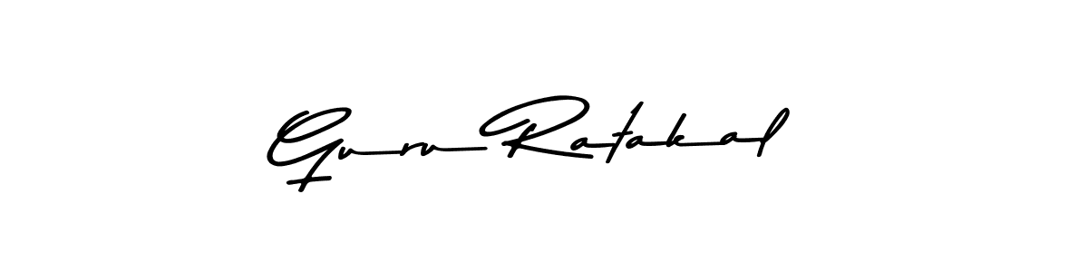 Guru Ratakal stylish signature style. Best Handwritten Sign (Asem Kandis PERSONAL USE) for my name. Handwritten Signature Collection Ideas for my name Guru Ratakal. Guru Ratakal signature style 9 images and pictures png