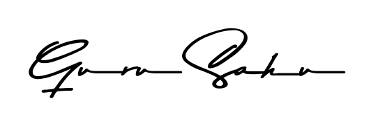 This is the best signature style for the Guru Sahu name. Also you like these signature font (Asem Kandis PERSONAL USE). Mix name signature. Guru Sahu signature style 9 images and pictures png