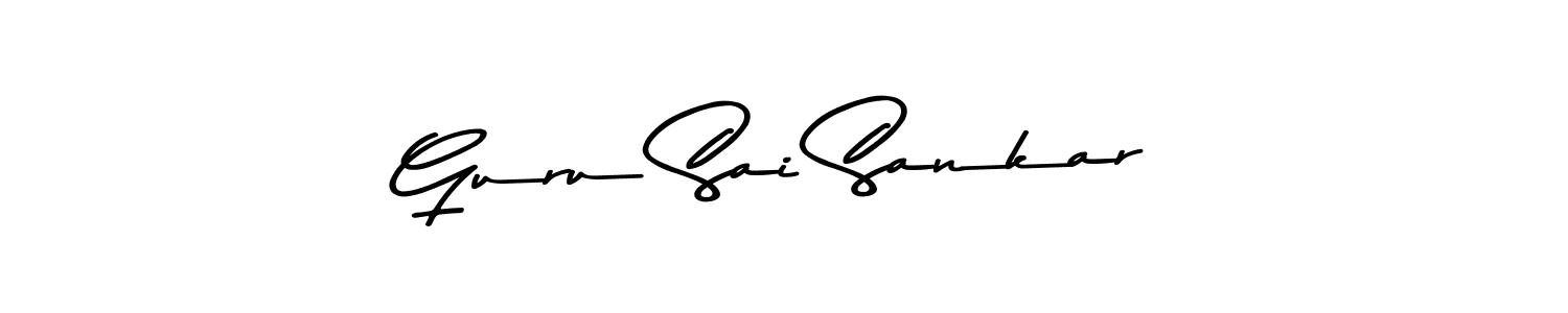 Similarly Asem Kandis PERSONAL USE is the best handwritten signature design. Signature creator online .You can use it as an online autograph creator for name Guru Sai Sankar. Guru Sai Sankar signature style 9 images and pictures png