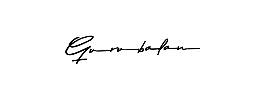 Use a signature maker to create a handwritten signature online. With this signature software, you can design (Asem Kandis PERSONAL USE) your own signature for name Gurubalan. Gurubalan signature style 9 images and pictures png