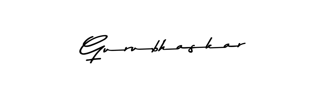 Asem Kandis PERSONAL USE is a professional signature style that is perfect for those who want to add a touch of class to their signature. It is also a great choice for those who want to make their signature more unique. Get Gurubhaskar name to fancy signature for free. Gurubhaskar signature style 9 images and pictures png