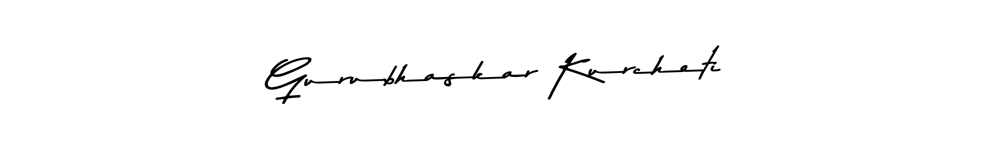 Use a signature maker to create a handwritten signature online. With this signature software, you can design (Asem Kandis PERSONAL USE) your own signature for name Gurubhaskar Kurcheti. Gurubhaskar Kurcheti signature style 9 images and pictures png