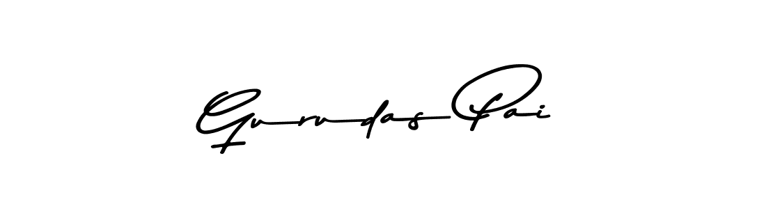 Make a beautiful signature design for name Gurudas Pai. With this signature (Asem Kandis PERSONAL USE) style, you can create a handwritten signature for free. Gurudas Pai signature style 9 images and pictures png
