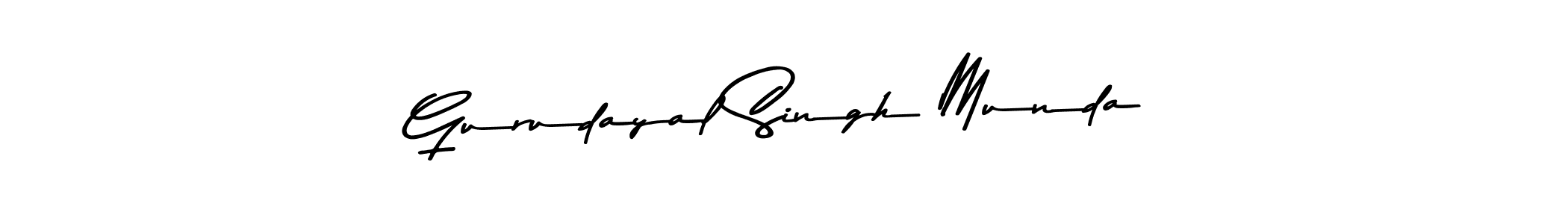 You should practise on your own different ways (Asem Kandis PERSONAL USE) to write your name (Gurudayal Singh Munda) in signature. don't let someone else do it for you. Gurudayal Singh Munda signature style 9 images and pictures png