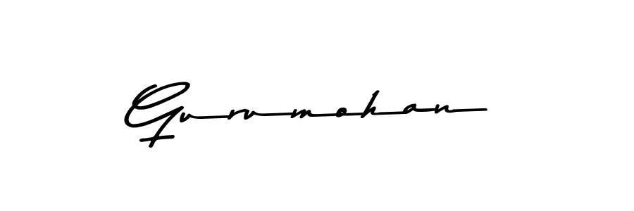 Use a signature maker to create a handwritten signature online. With this signature software, you can design (Asem Kandis PERSONAL USE) your own signature for name Gurumohan. Gurumohan signature style 9 images and pictures png