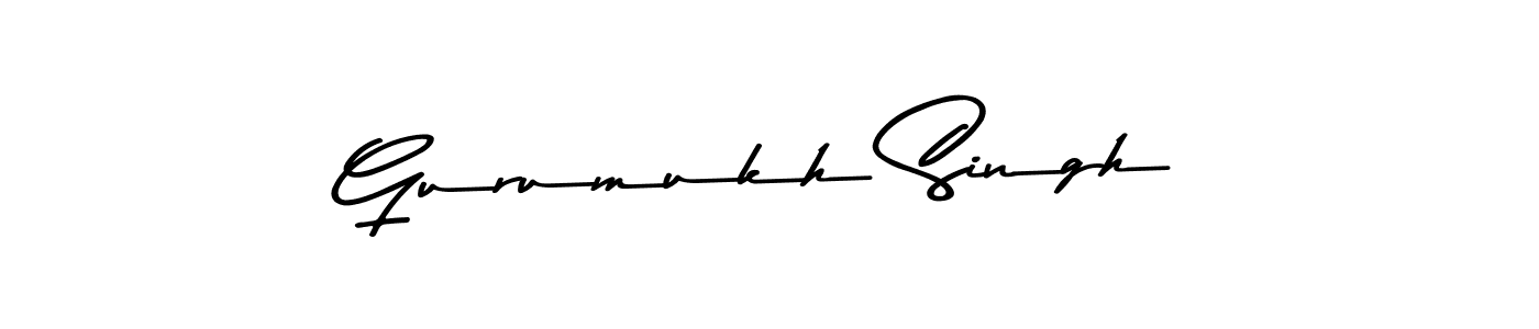 How to make Gurumukh Singh signature? Asem Kandis PERSONAL USE is a professional autograph style. Create handwritten signature for Gurumukh Singh name. Gurumukh Singh signature style 9 images and pictures png