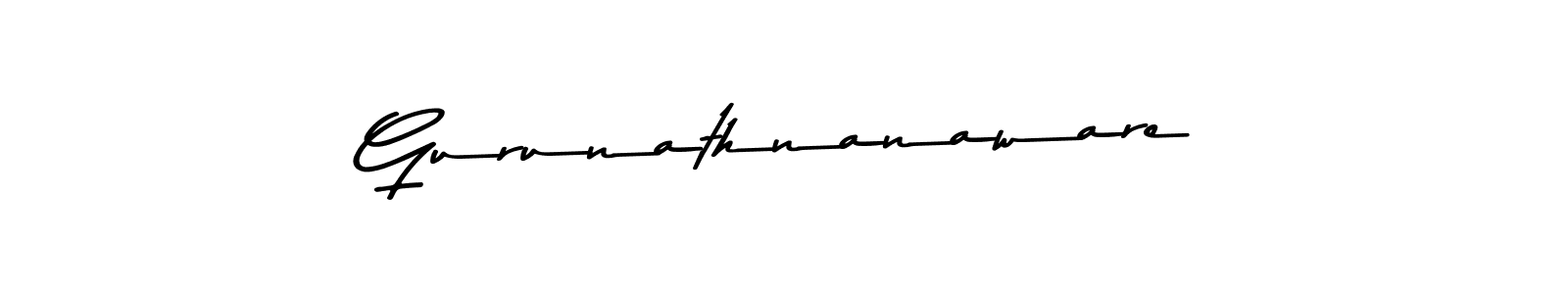 You can use this online signature creator to create a handwritten signature for the name Gurunathnanaware. This is the best online autograph maker. Gurunathnanaware signature style 9 images and pictures png