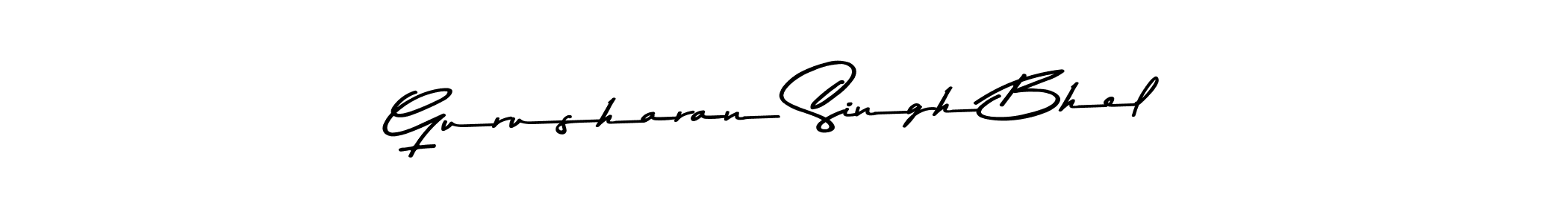 Asem Kandis PERSONAL USE is a professional signature style that is perfect for those who want to add a touch of class to their signature. It is also a great choice for those who want to make their signature more unique. Get Gurusharan Singh Bhel name to fancy signature for free. Gurusharan Singh Bhel signature style 9 images and pictures png