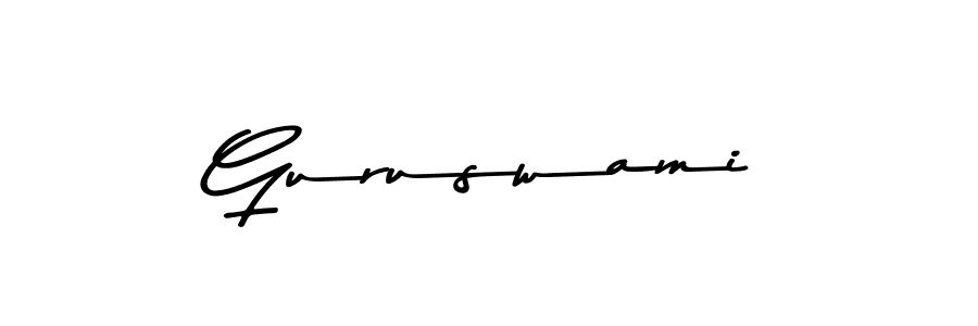 Guruswami stylish signature style. Best Handwritten Sign (Asem Kandis PERSONAL USE) for my name. Handwritten Signature Collection Ideas for my name Guruswami. Guruswami signature style 9 images and pictures png