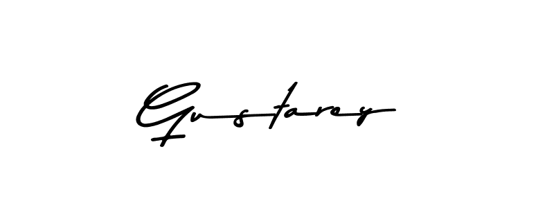 if you are searching for the best signature style for your name Gustarey. so please give up your signature search. here we have designed multiple signature styles  using Asem Kandis PERSONAL USE. Gustarey signature style 9 images and pictures png