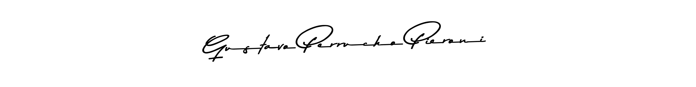 The best way (Asem Kandis PERSONAL USE) to make a short signature is to pick only two or three words in your name. The name Gustavo Perrucho Pieroni include a total of six letters. For converting this name. Gustavo Perrucho Pieroni signature style 9 images and pictures png