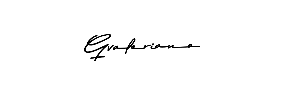 Create a beautiful signature design for name Gvaleriano. With this signature (Asem Kandis PERSONAL USE) fonts, you can make a handwritten signature for free. Gvaleriano signature style 9 images and pictures png