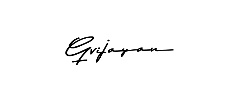 It looks lik you need a new signature style for name Gvijayan. Design unique handwritten (Asem Kandis PERSONAL USE) signature with our free signature maker in just a few clicks. Gvijayan signature style 9 images and pictures png