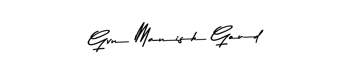 You can use this online signature creator to create a handwritten signature for the name Gvn Manish Goud. This is the best online autograph maker. Gvn Manish Goud signature style 9 images and pictures png