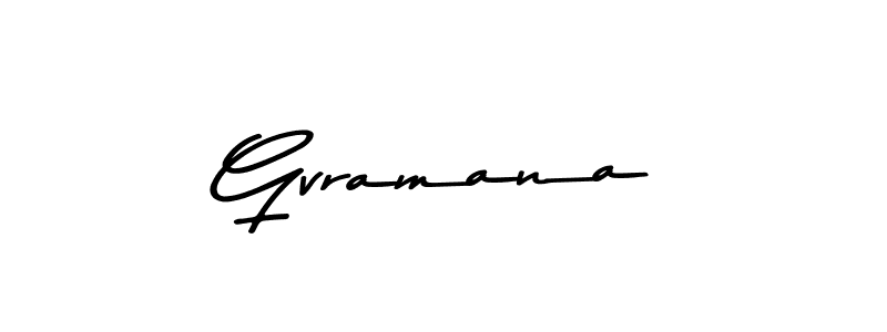 Make a beautiful signature design for name Gvramana. Use this online signature maker to create a handwritten signature for free. Gvramana signature style 9 images and pictures png