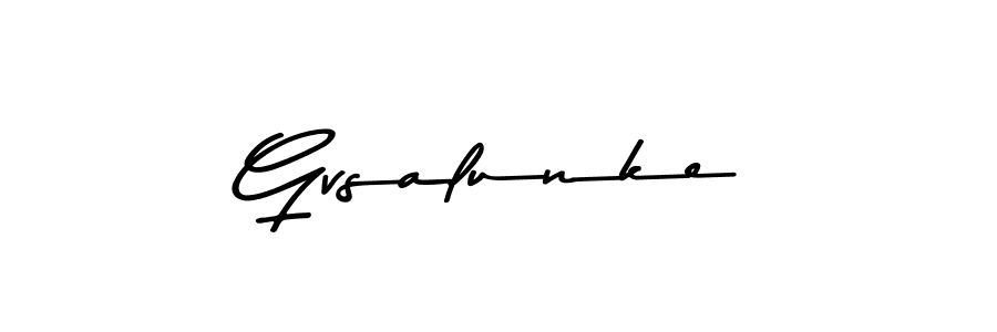 The best way (Asem Kandis PERSONAL USE) to make a short signature is to pick only two or three words in your name. The name Gvsalunke include a total of six letters. For converting this name. Gvsalunke signature style 9 images and pictures png