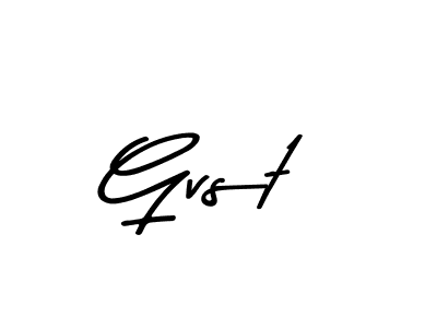 Use a signature maker to create a handwritten signature online. With this signature software, you can design (Asem Kandis PERSONAL USE) your own signature for name Gvst. Gvst signature style 9 images and pictures png