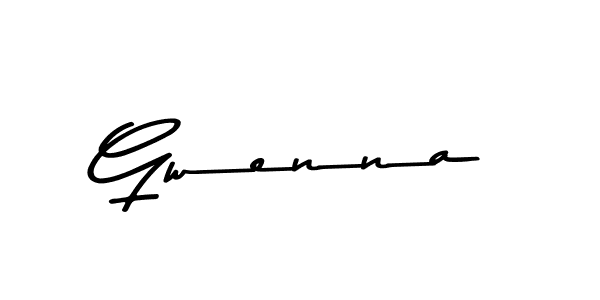 Here are the top 10 professional signature styles for the name Gwenna. These are the best autograph styles you can use for your name. Gwenna signature style 9 images and pictures png