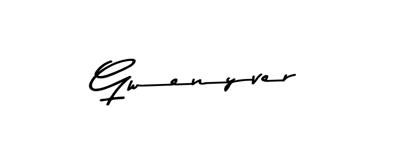 Also we have Gwenyver name is the best signature style. Create professional handwritten signature collection using Asem Kandis PERSONAL USE autograph style. Gwenyver signature style 9 images and pictures png