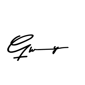 Also You can easily find your signature by using the search form. We will create Gwy name handwritten signature images for you free of cost using Asem Kandis PERSONAL USE sign style. Gwy signature style 9 images and pictures png