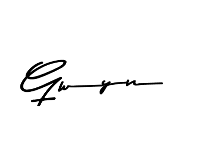 Also we have Gwyn name is the best signature style. Create professional handwritten signature collection using Asem Kandis PERSONAL USE autograph style. Gwyn signature style 9 images and pictures png