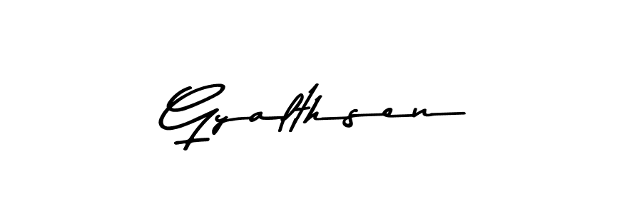 This is the best signature style for the Gyalthsen name. Also you like these signature font (Asem Kandis PERSONAL USE). Mix name signature. Gyalthsen signature style 9 images and pictures png