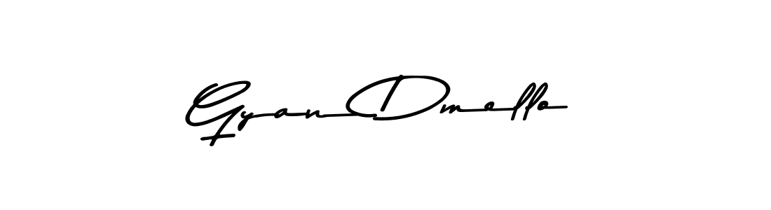 This is the best signature style for the Gyan Dmello name. Also you like these signature font (Asem Kandis PERSONAL USE). Mix name signature. Gyan Dmello signature style 9 images and pictures png