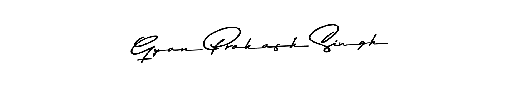 Create a beautiful signature design for name Gyan Prakash Singh. With this signature (Asem Kandis PERSONAL USE) fonts, you can make a handwritten signature for free. Gyan Prakash Singh signature style 9 images and pictures png