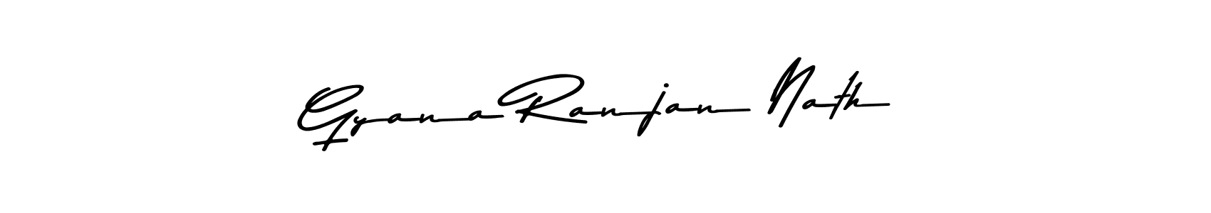 Make a beautiful signature design for name Gyana Ranjan Nath. With this signature (Asem Kandis PERSONAL USE) style, you can create a handwritten signature for free. Gyana Ranjan Nath signature style 9 images and pictures png