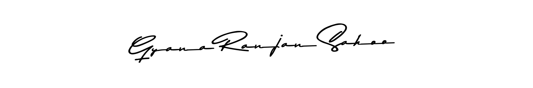 Make a beautiful signature design for name Gyana Ranjan Sahoo. With this signature (Asem Kandis PERSONAL USE) style, you can create a handwritten signature for free. Gyana Ranjan Sahoo signature style 9 images and pictures png