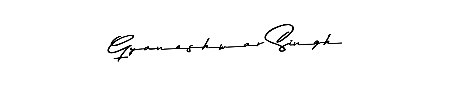 Also You can easily find your signature by using the search form. We will create Gyaneshwar Singh name handwritten signature images for you free of cost using Asem Kandis PERSONAL USE sign style. Gyaneshwar Singh signature style 9 images and pictures png