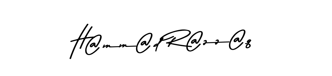 Make a beautiful signature design for name H@mm@d R@zz@q. With this signature (Asem Kandis PERSONAL USE) style, you can create a handwritten signature for free. H@mm@d R@zz@q signature style 9 images and pictures png