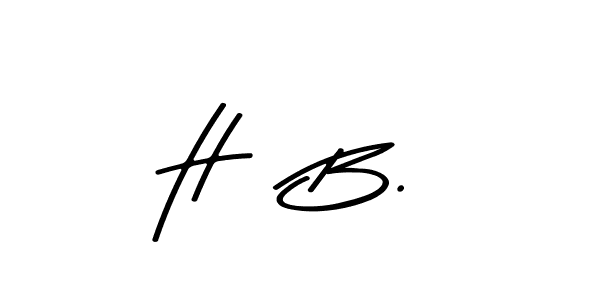 You should practise on your own different ways (Asem Kandis PERSONAL USE) to write your name (H   B.) in signature. don't let someone else do it for you. H   B. signature style 9 images and pictures png