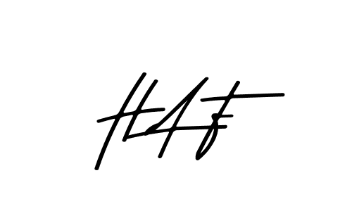 Best and Professional Signature Style for H A F. Asem Kandis PERSONAL USE Best Signature Style Collection. H A F signature style 9 images and pictures png