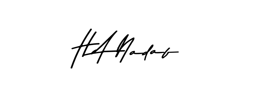 Best and Professional Signature Style for H A Nadaf. Asem Kandis PERSONAL USE Best Signature Style Collection. H A Nadaf signature style 9 images and pictures png