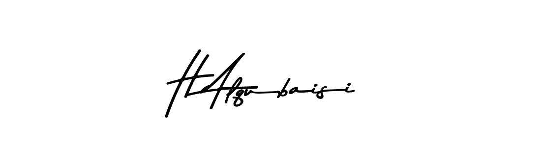 You should practise on your own different ways (Asem Kandis PERSONAL USE) to write your name (H Alqubaisi) in signature. don't let someone else do it for you. H Alqubaisi signature style 9 images and pictures png