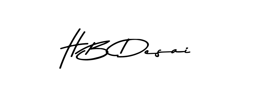 How to Draw H B Desai signature style? Asem Kandis PERSONAL USE is a latest design signature styles for name H B Desai. H B Desai signature style 9 images and pictures png
