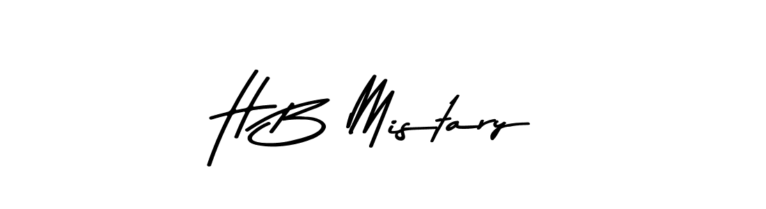 You should practise on your own different ways (Asem Kandis PERSONAL USE) to write your name (H B Mistary) in signature. don't let someone else do it for you. H B Mistary signature style 9 images and pictures png