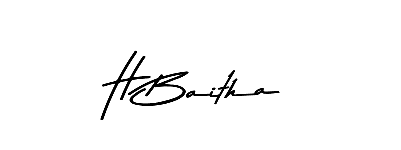 It looks lik you need a new signature style for name H Baitha. Design unique handwritten (Asem Kandis PERSONAL USE) signature with our free signature maker in just a few clicks. H Baitha signature style 9 images and pictures png