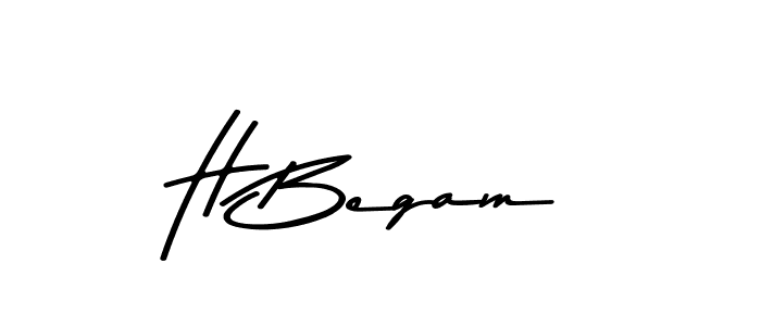 Similarly Asem Kandis PERSONAL USE is the best handwritten signature design. Signature creator online .You can use it as an online autograph creator for name H Begam. H Begam signature style 9 images and pictures png